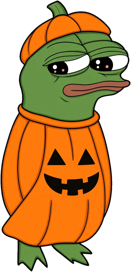 PUMPE the pumpkin frog